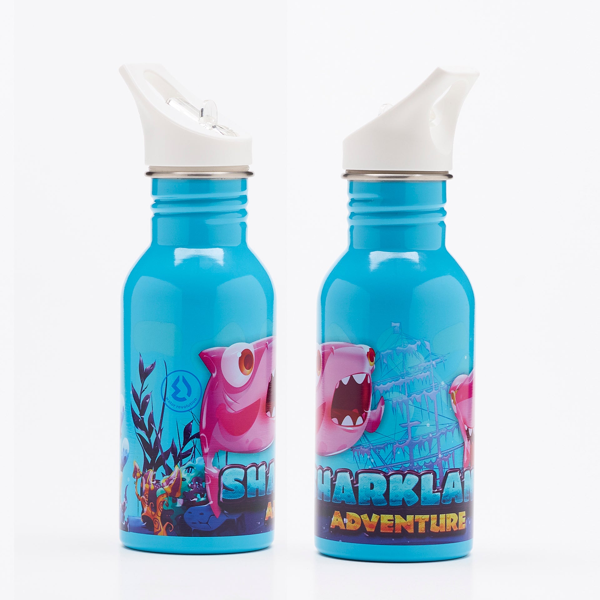 BOTELLA ACERO INOXIDABLE 500 ML SHARKLAND