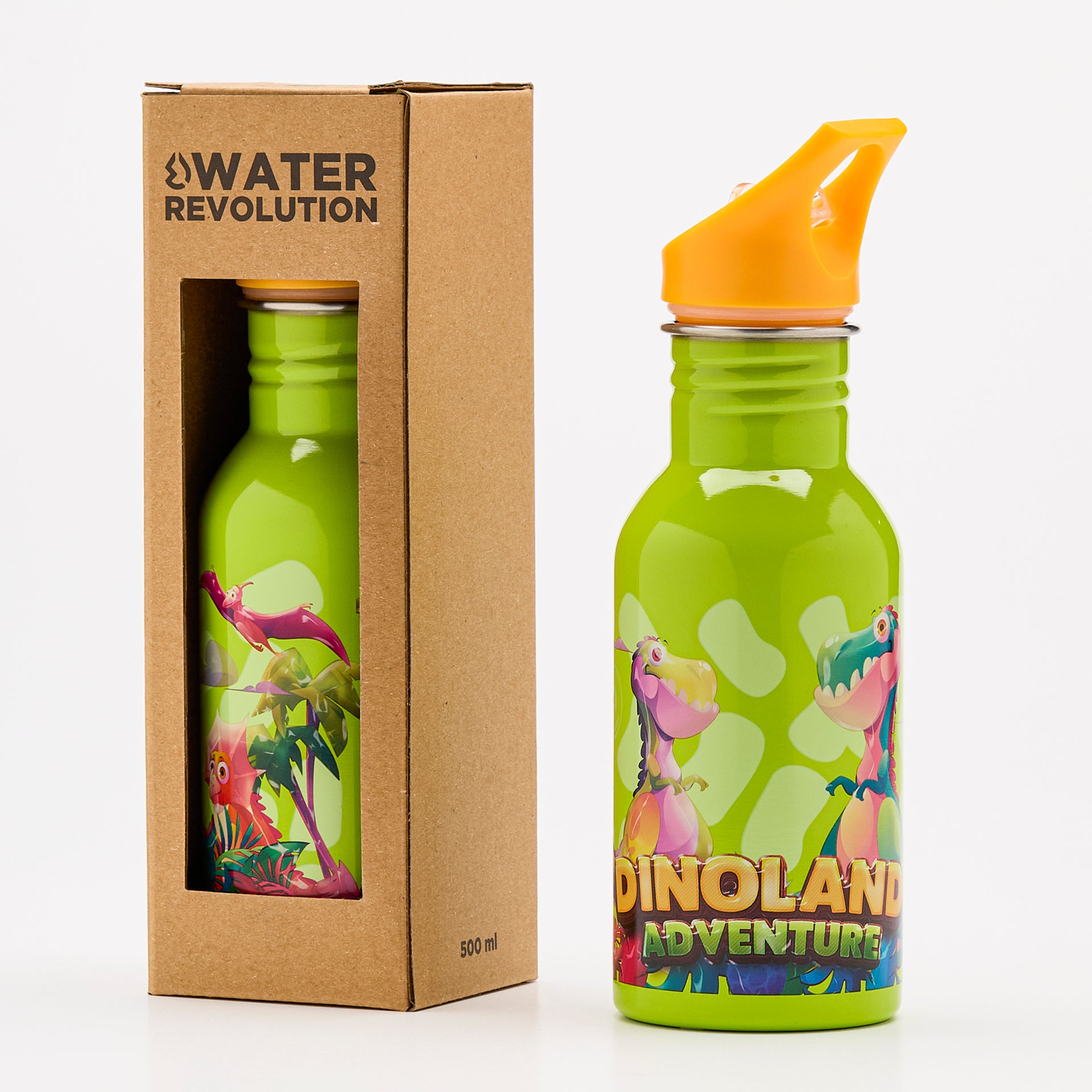 BOTELLA ACERO INOXIDABLE 500 ML DINOLAND