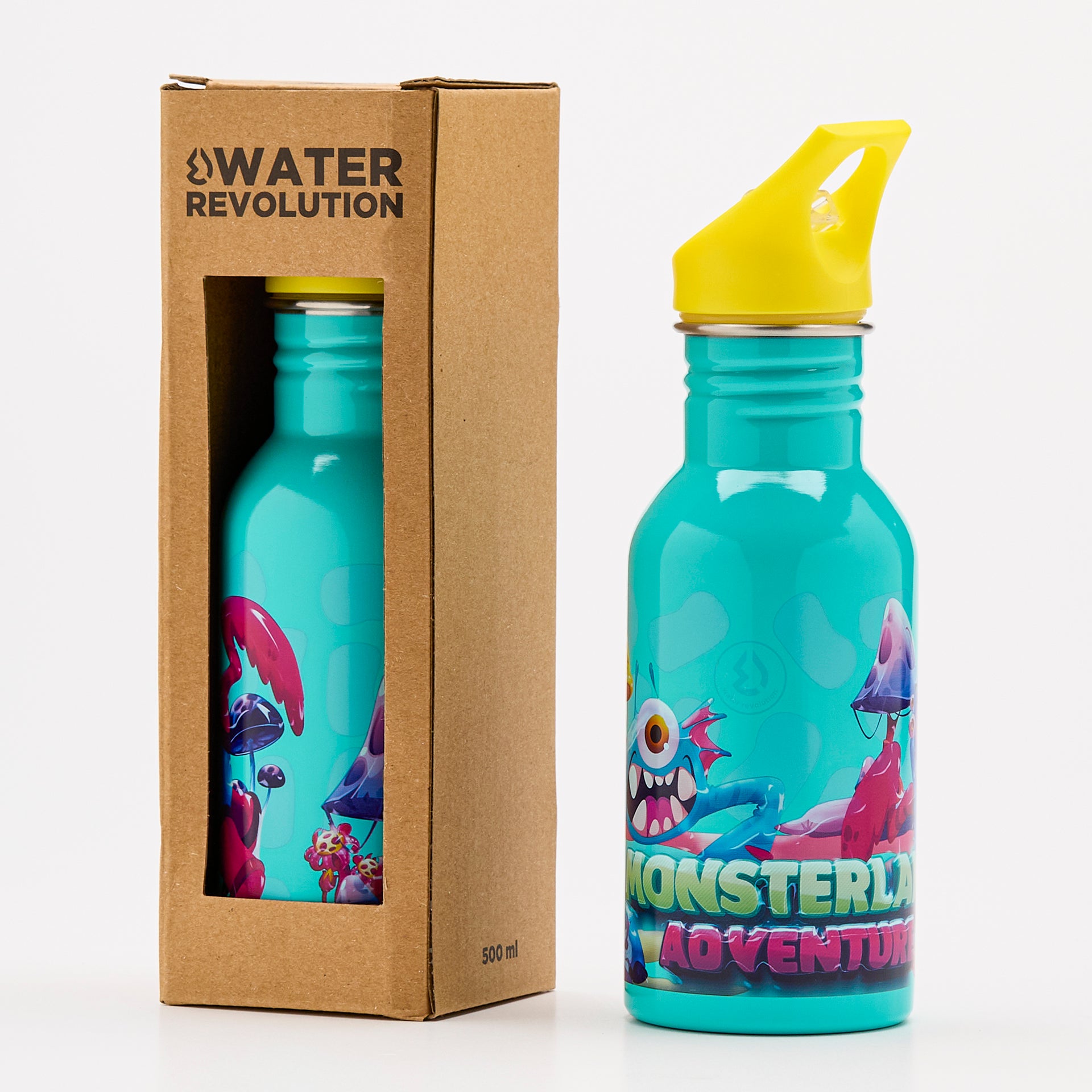 BOTELLA ACERO INOXIDABLE 500 ML MONSTERLAND